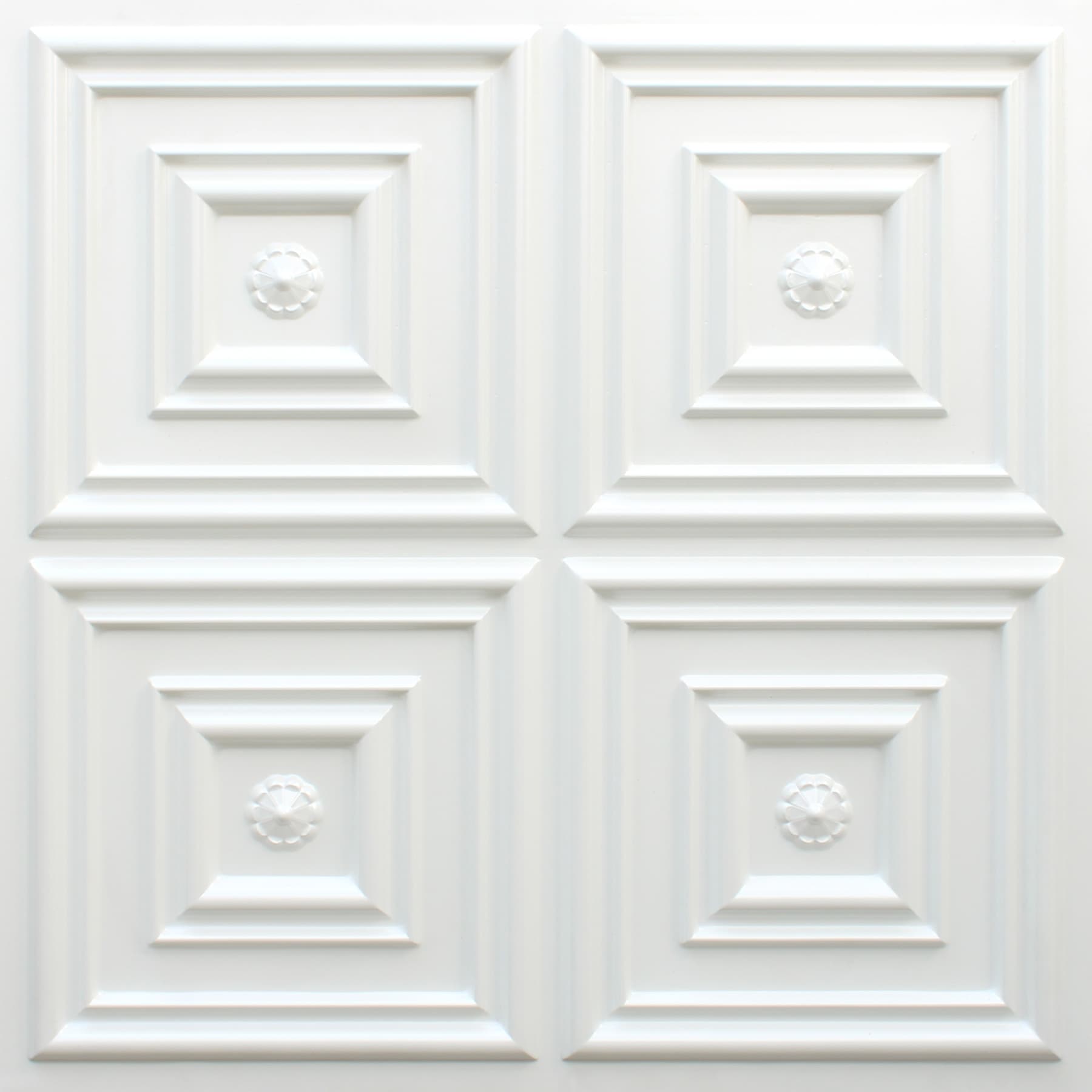 Pearl White - Gold decorative panel
