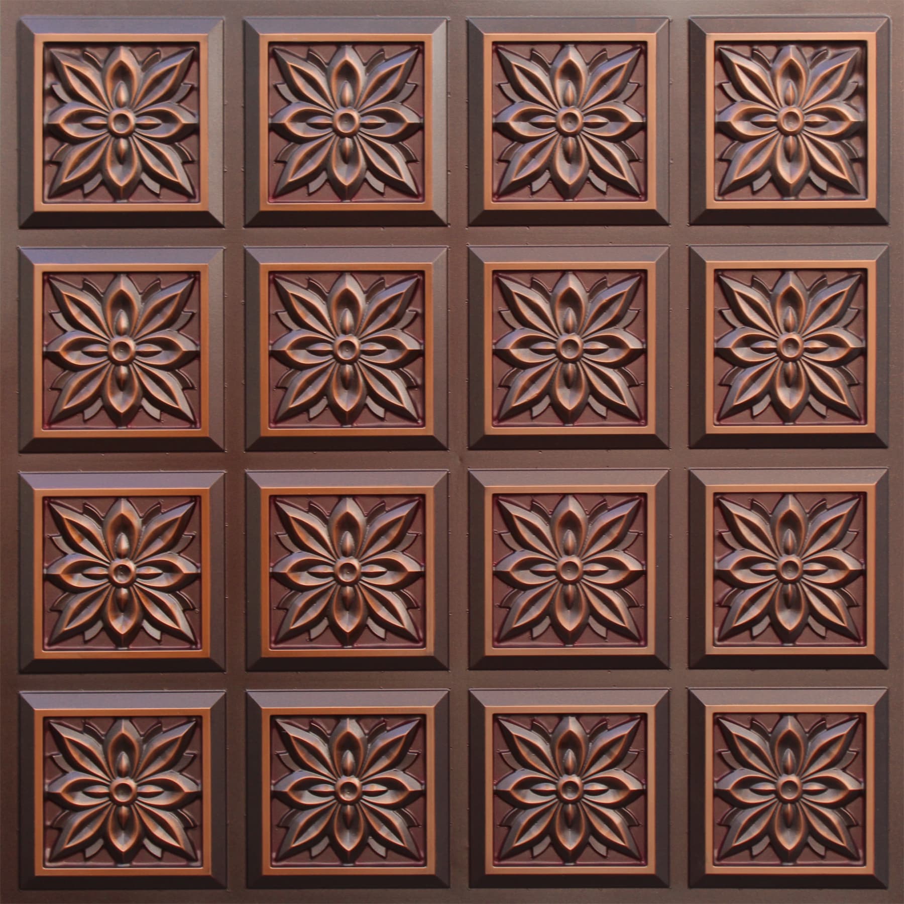 Antique Copper decorative panel