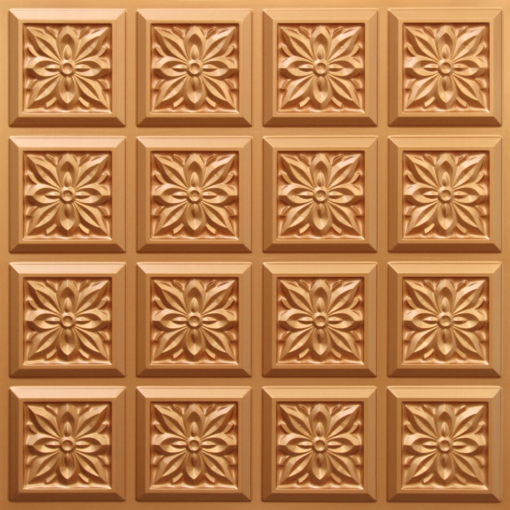 Gold decorative panel