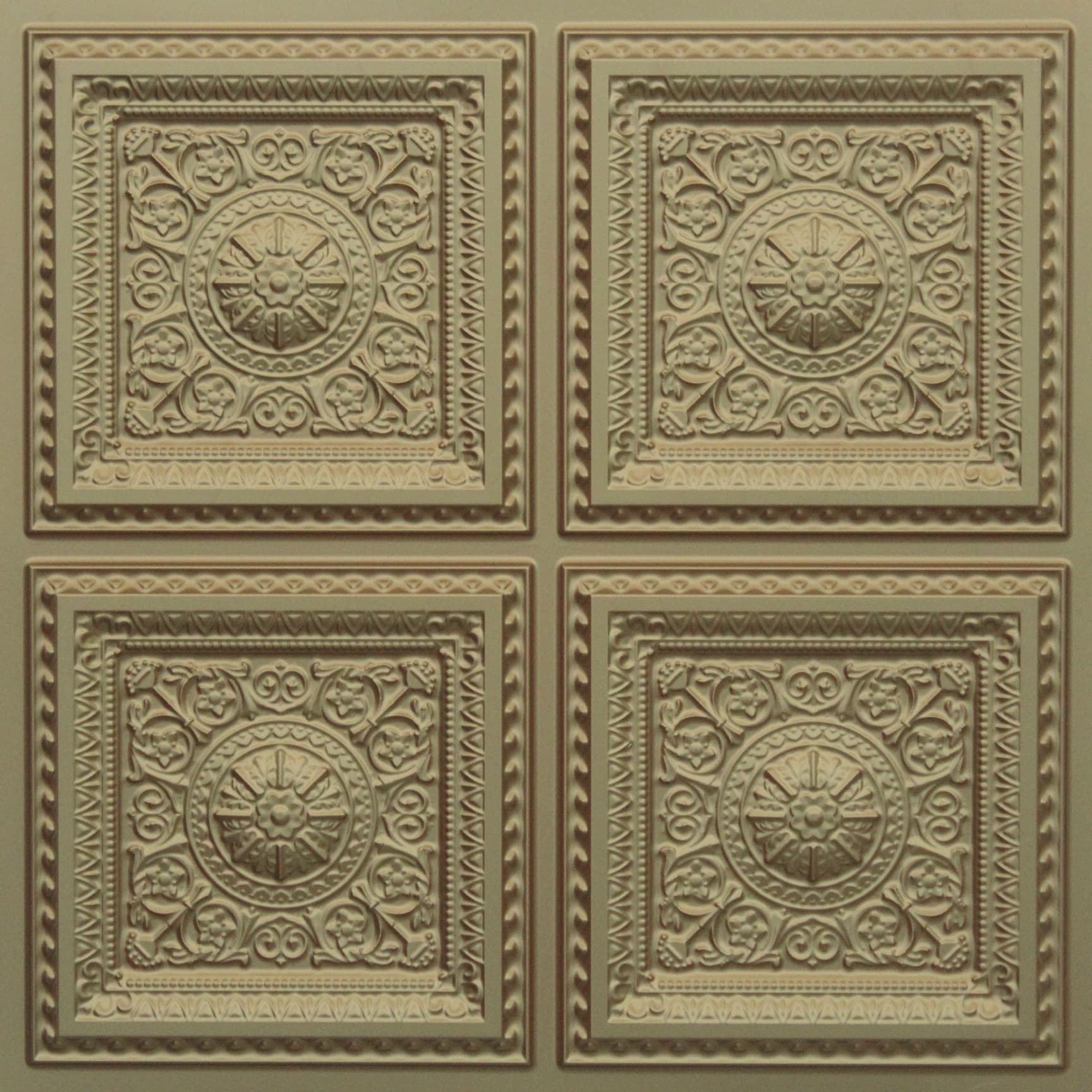 Brass decorative panel