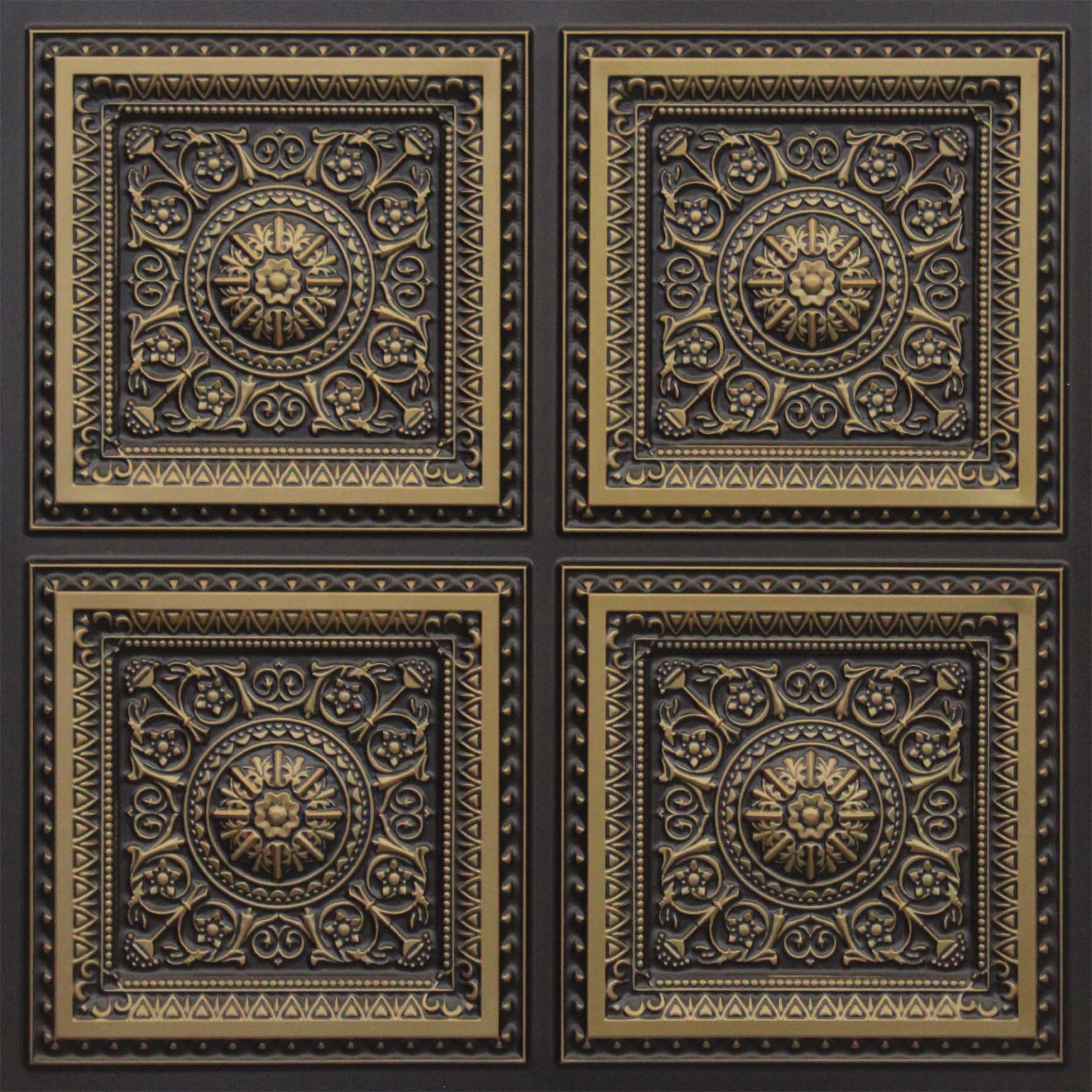 Antique Brass decorative panel