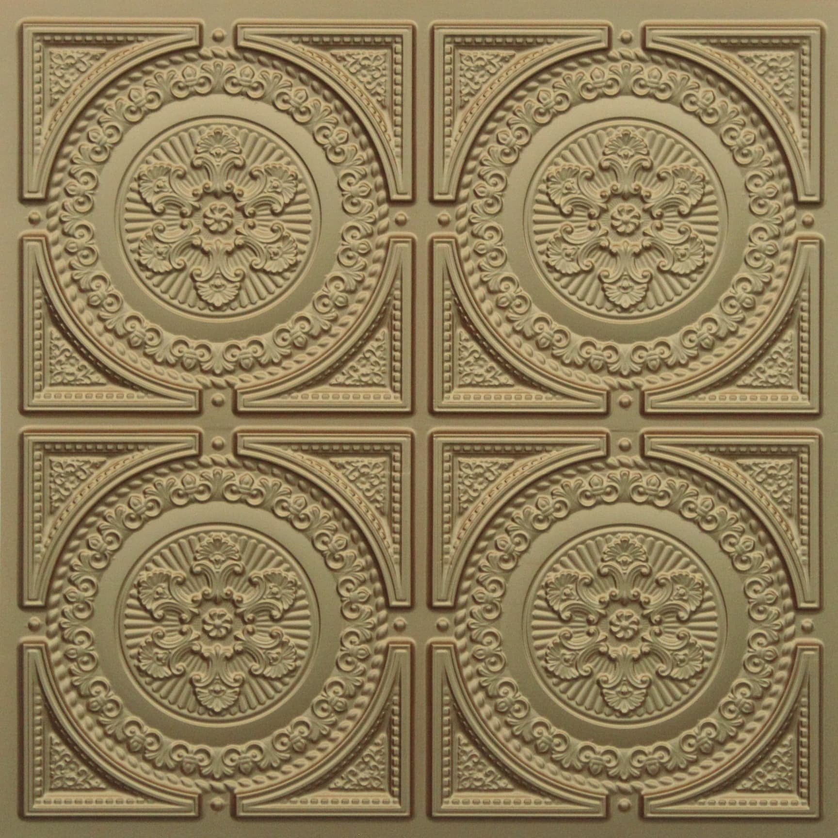 Brass decorative panel