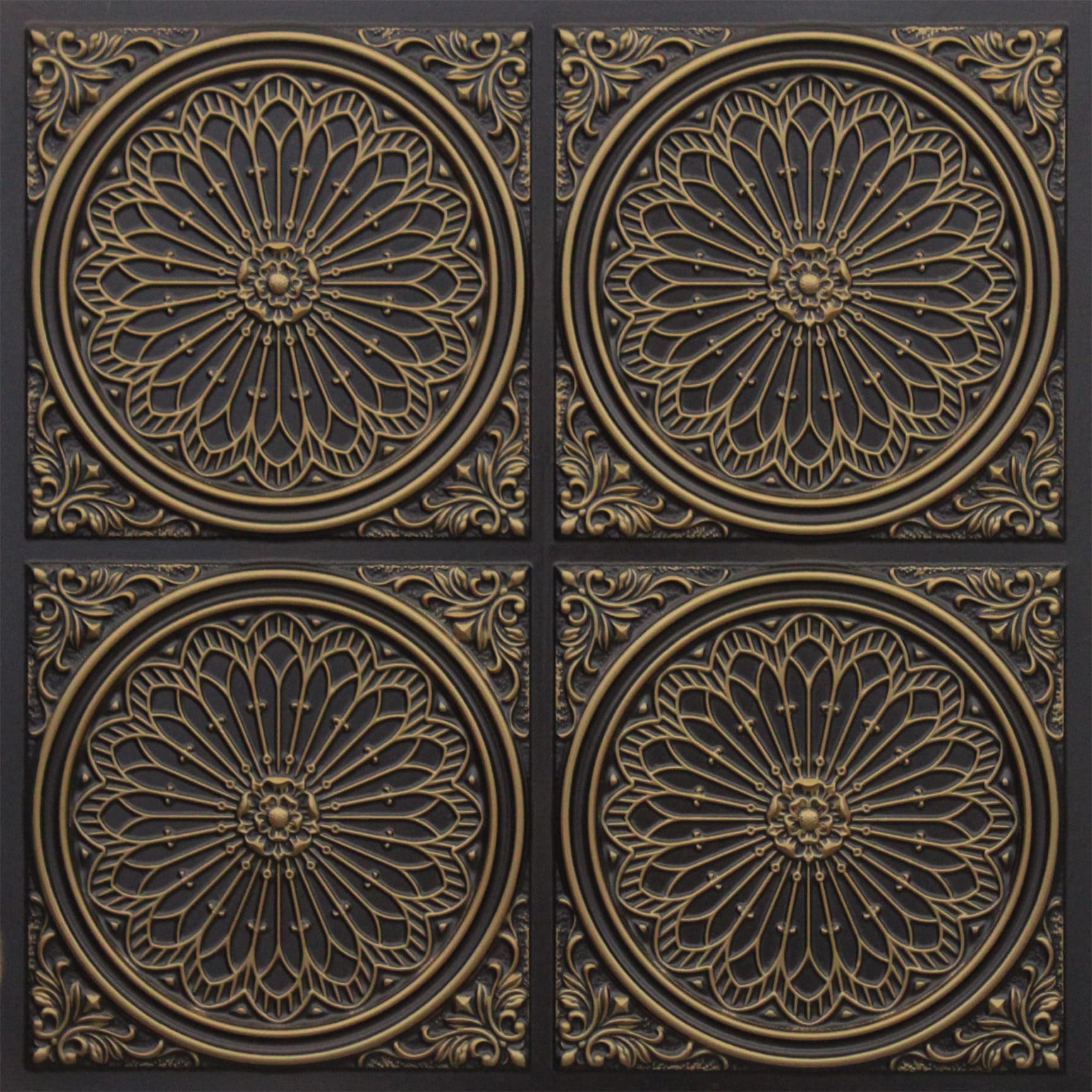 Antique Brass decorative panel