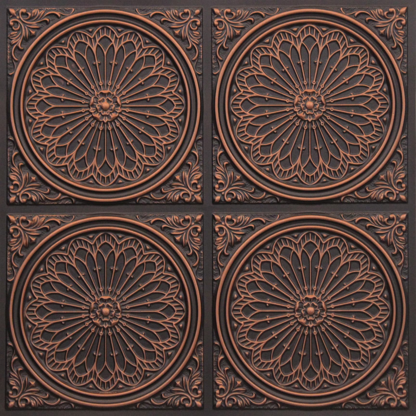 Antique Copper decorative panel