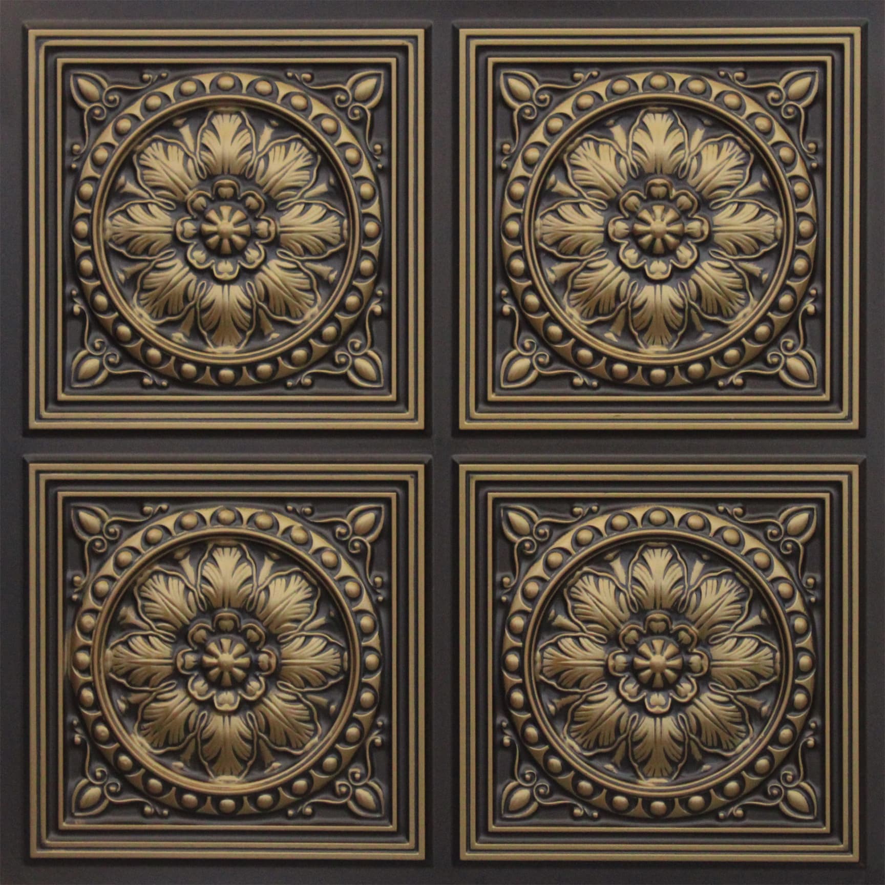 Antique Brass decorative panel