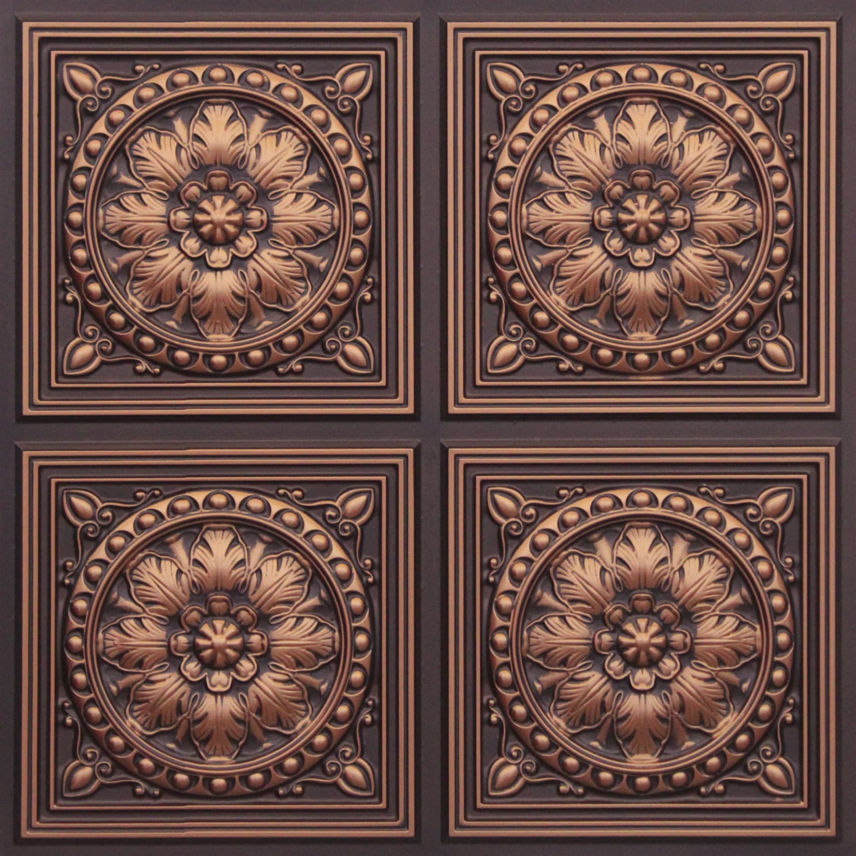 Antique Copper decorative panel