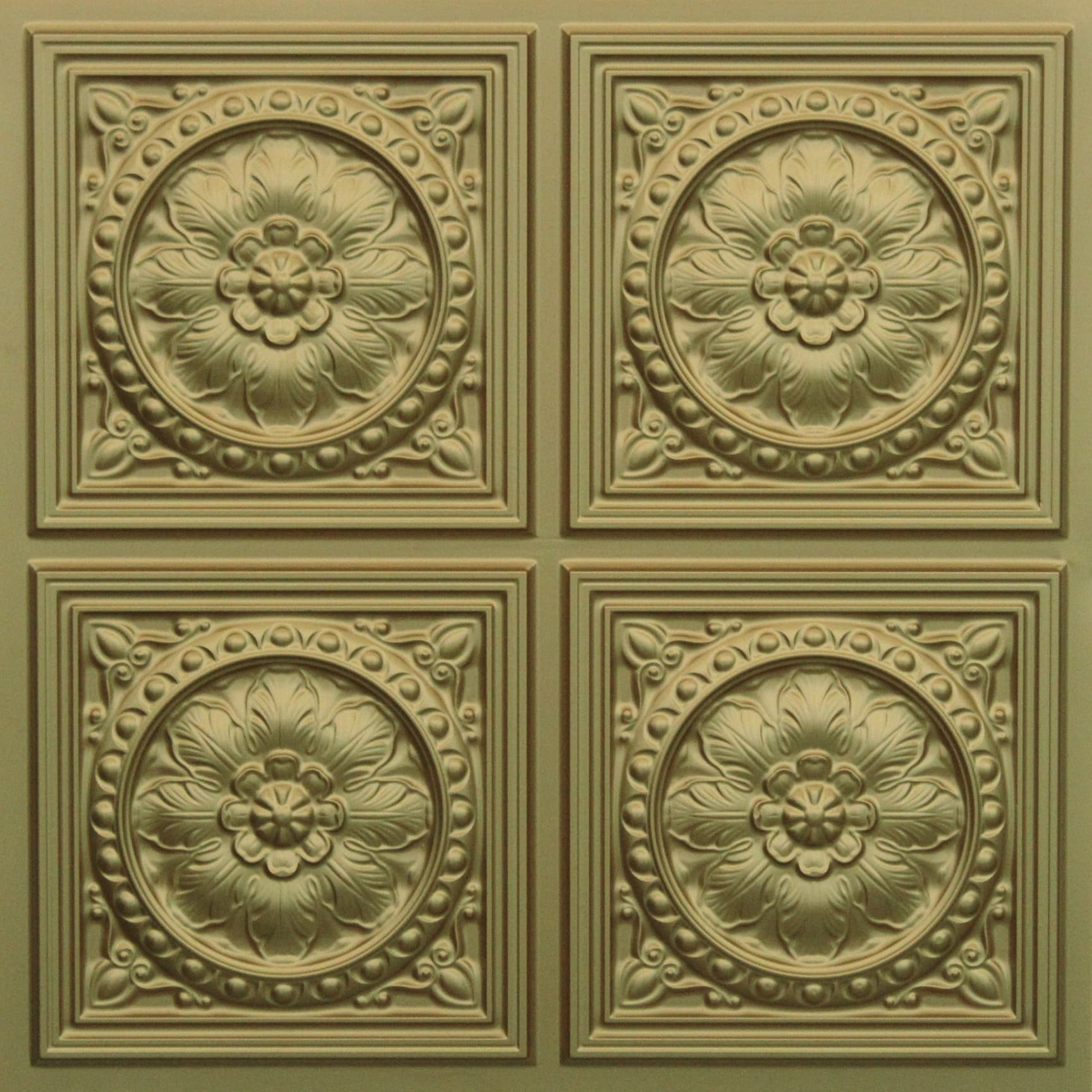 Brass decorative panel
