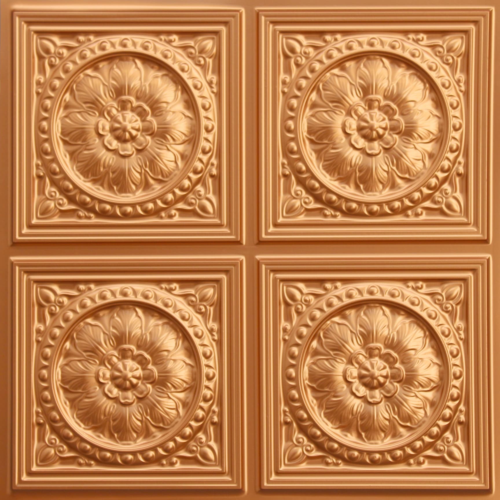Gold decorative panel
