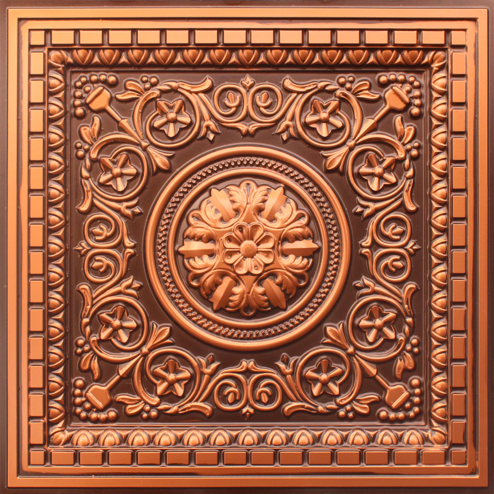 Antique Copper decorative panel