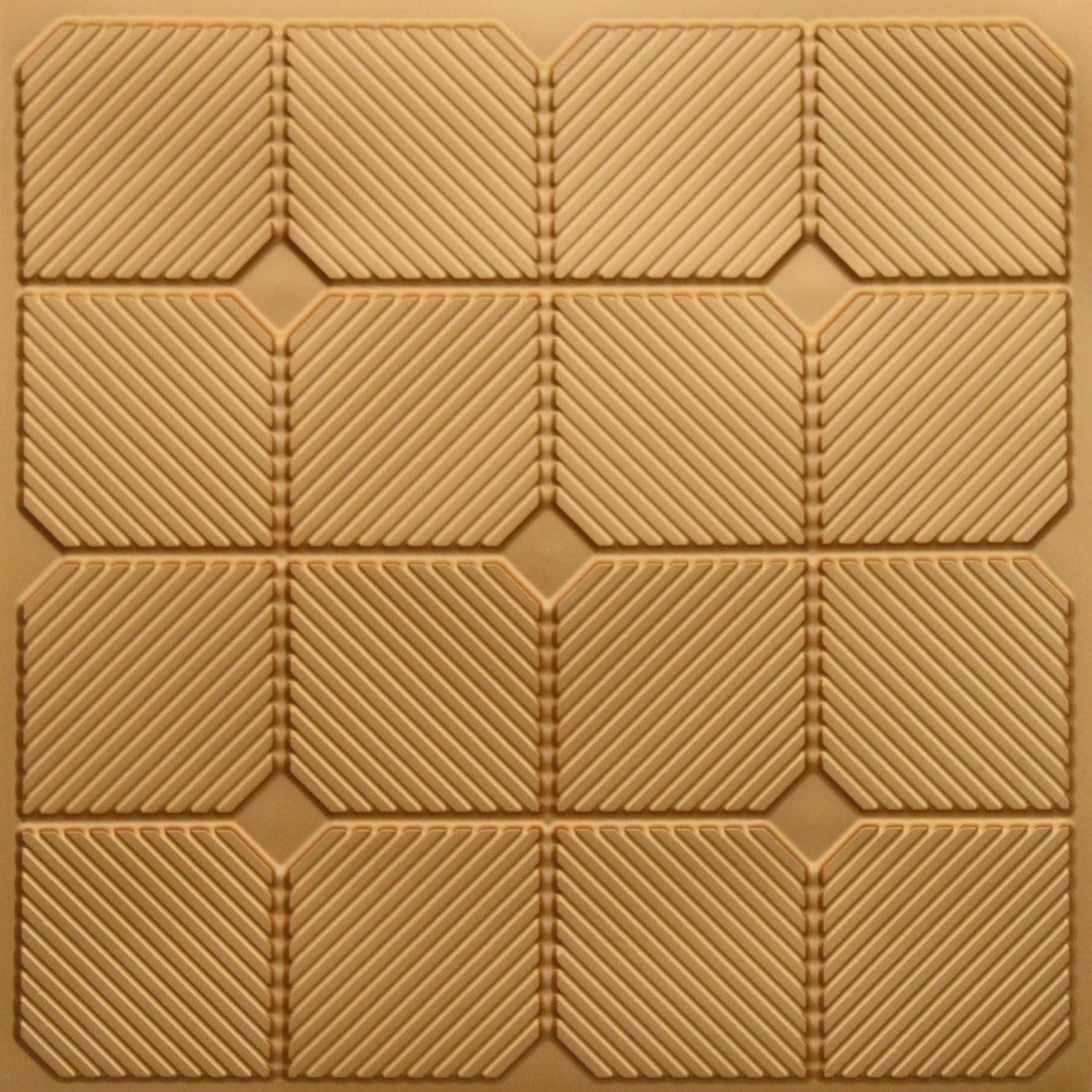 Gold decorative panel