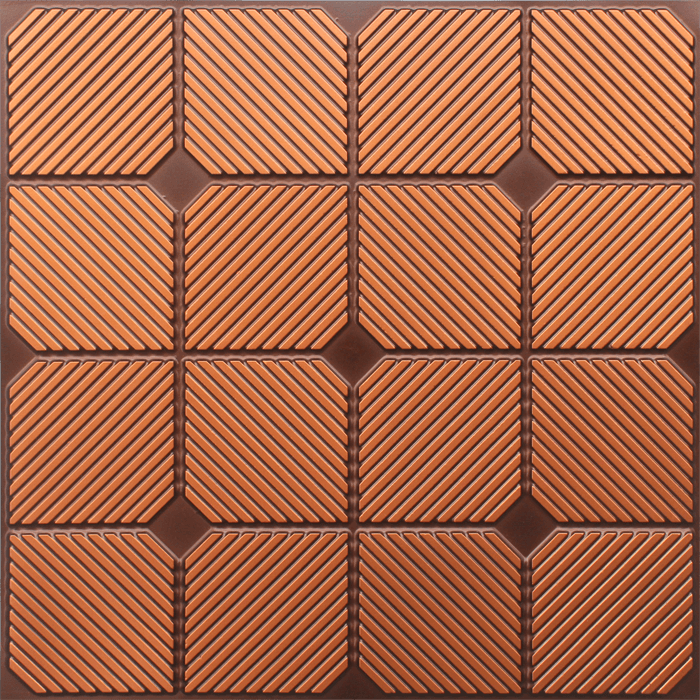 Antique Copper decorative panel