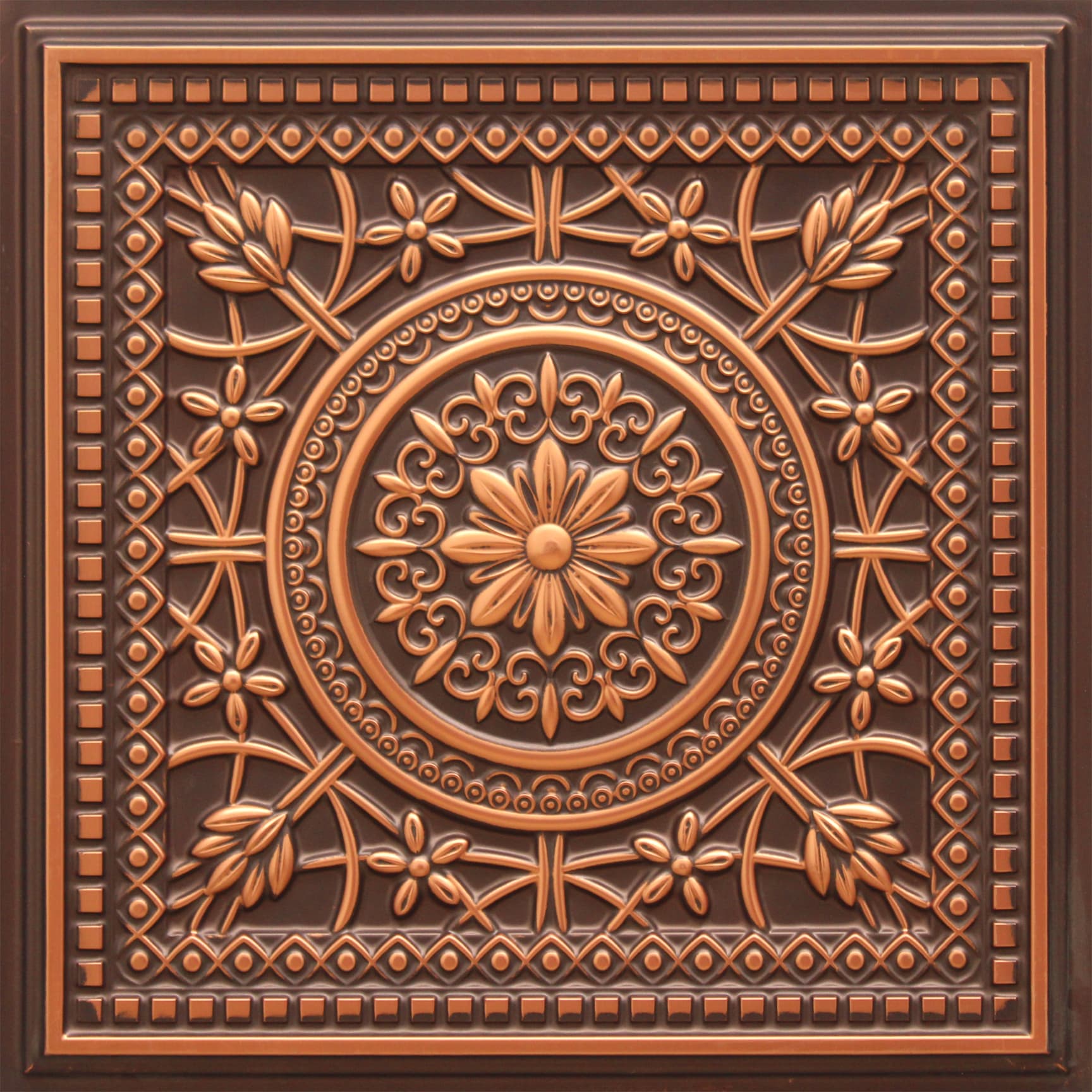 Antique Copper decorative panel