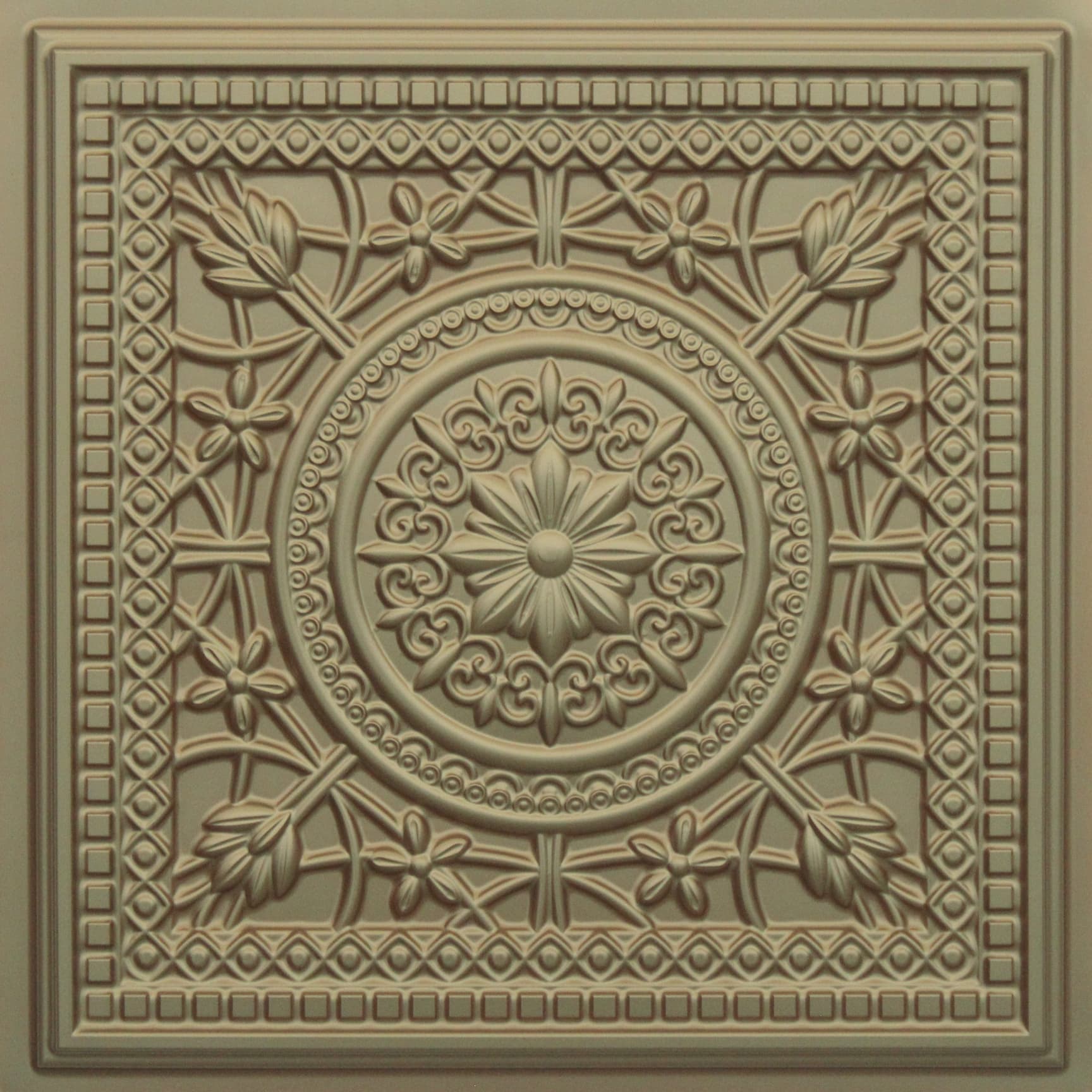 Brass decorative panel