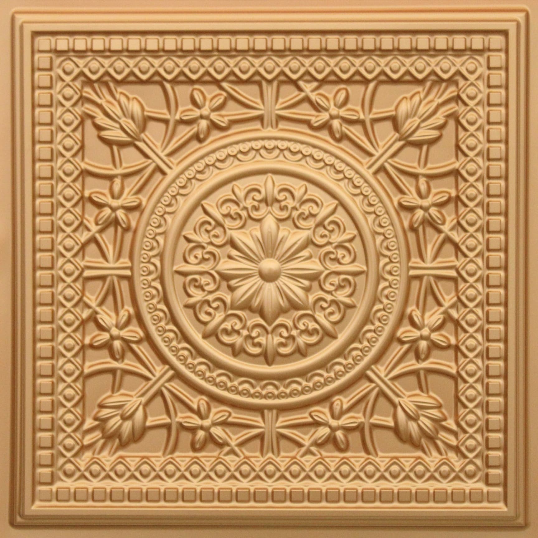 Gold decorative panel