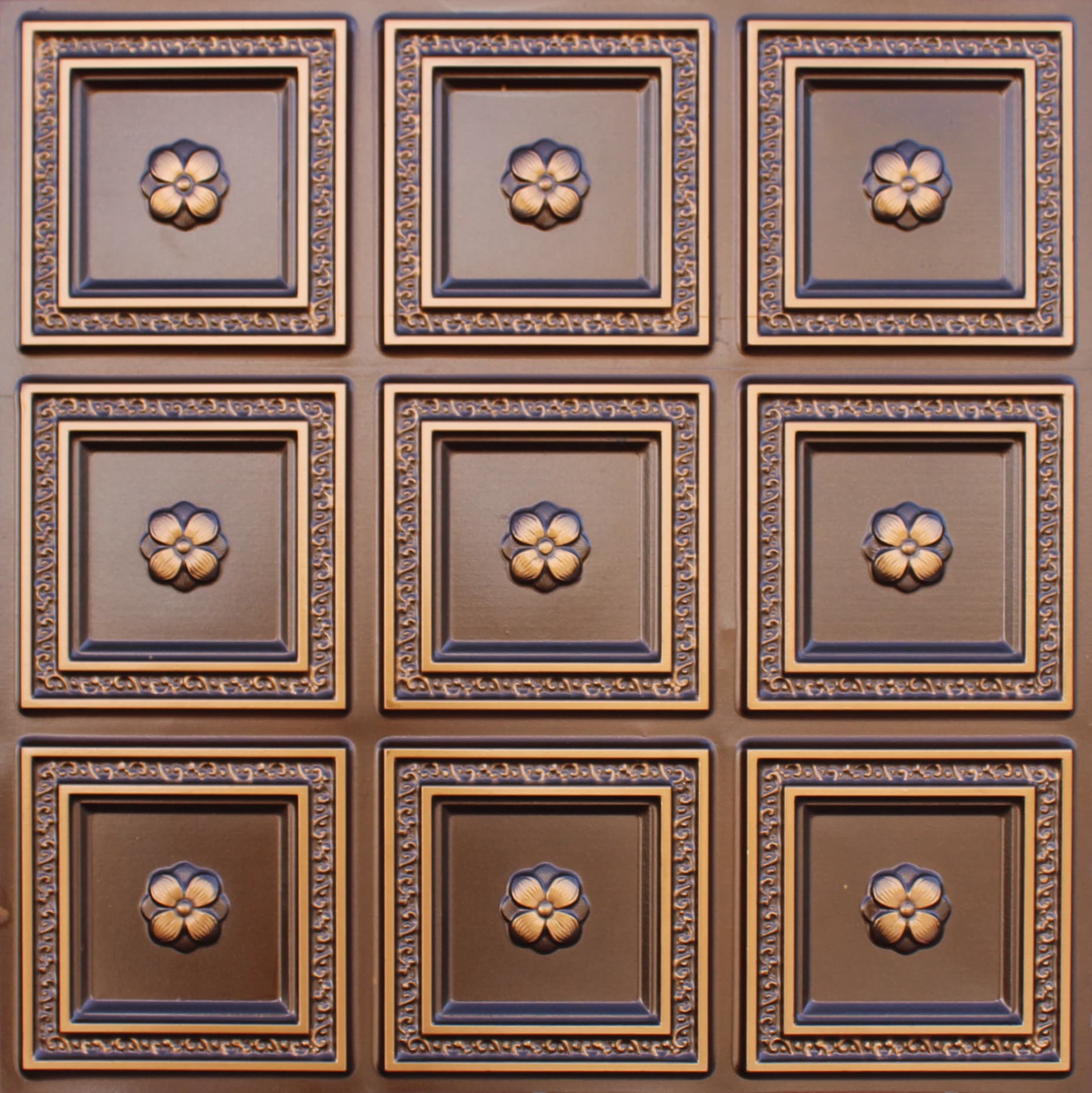 Antique Gold decorative panel