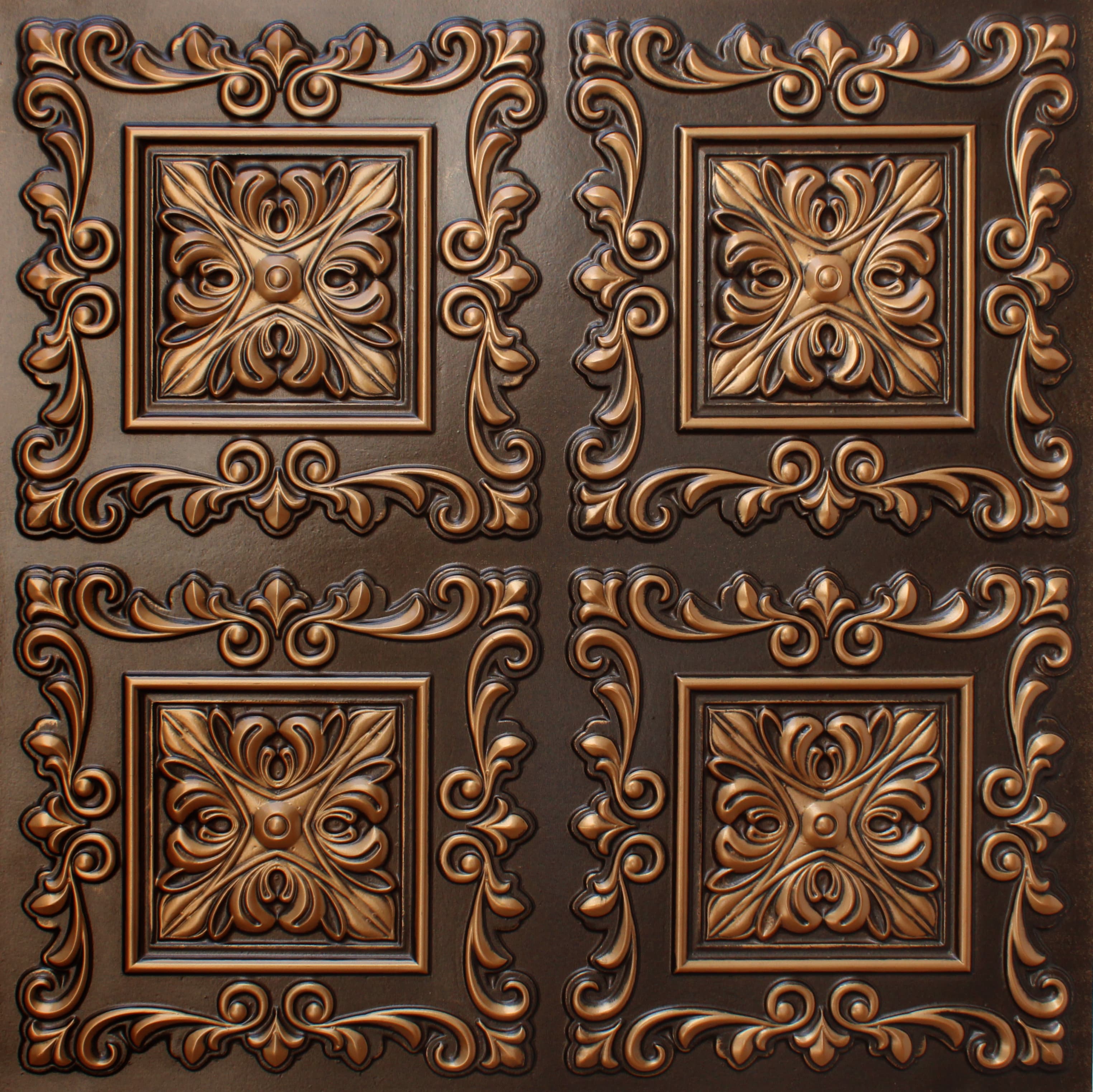 N119 Antique Gold panel