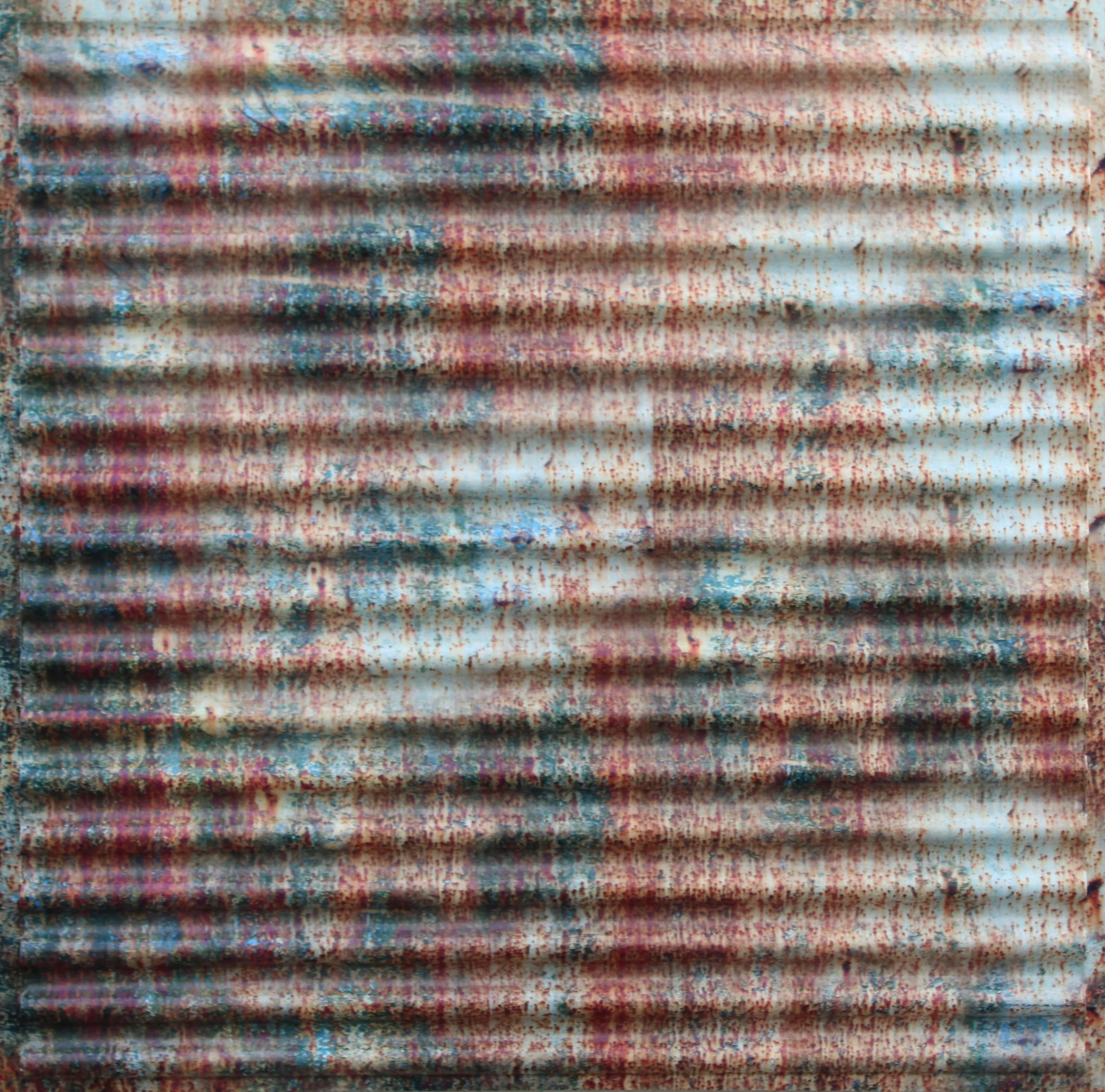 N134 Rusty old Paint panel