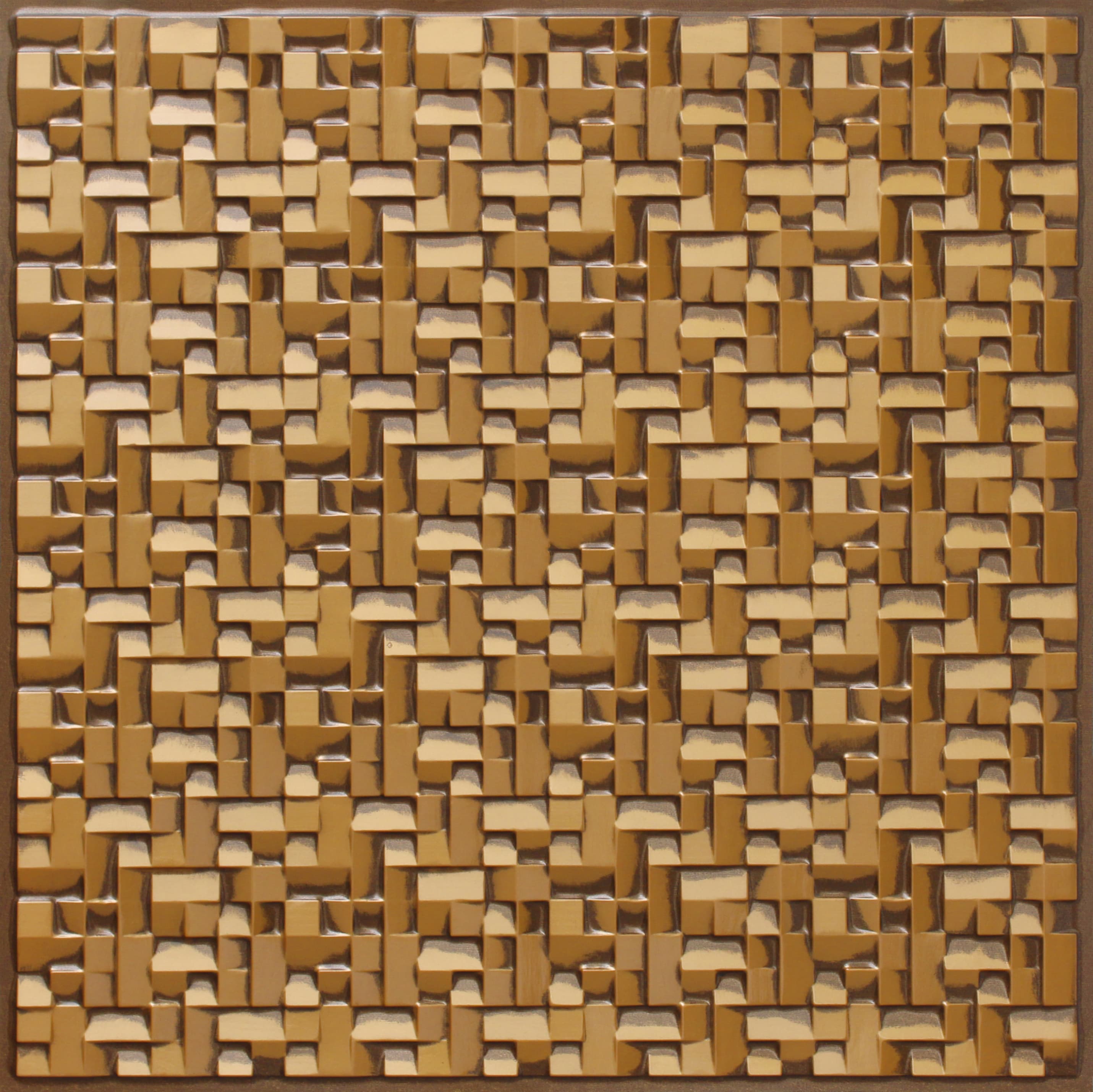 N141 Antique Gold panel