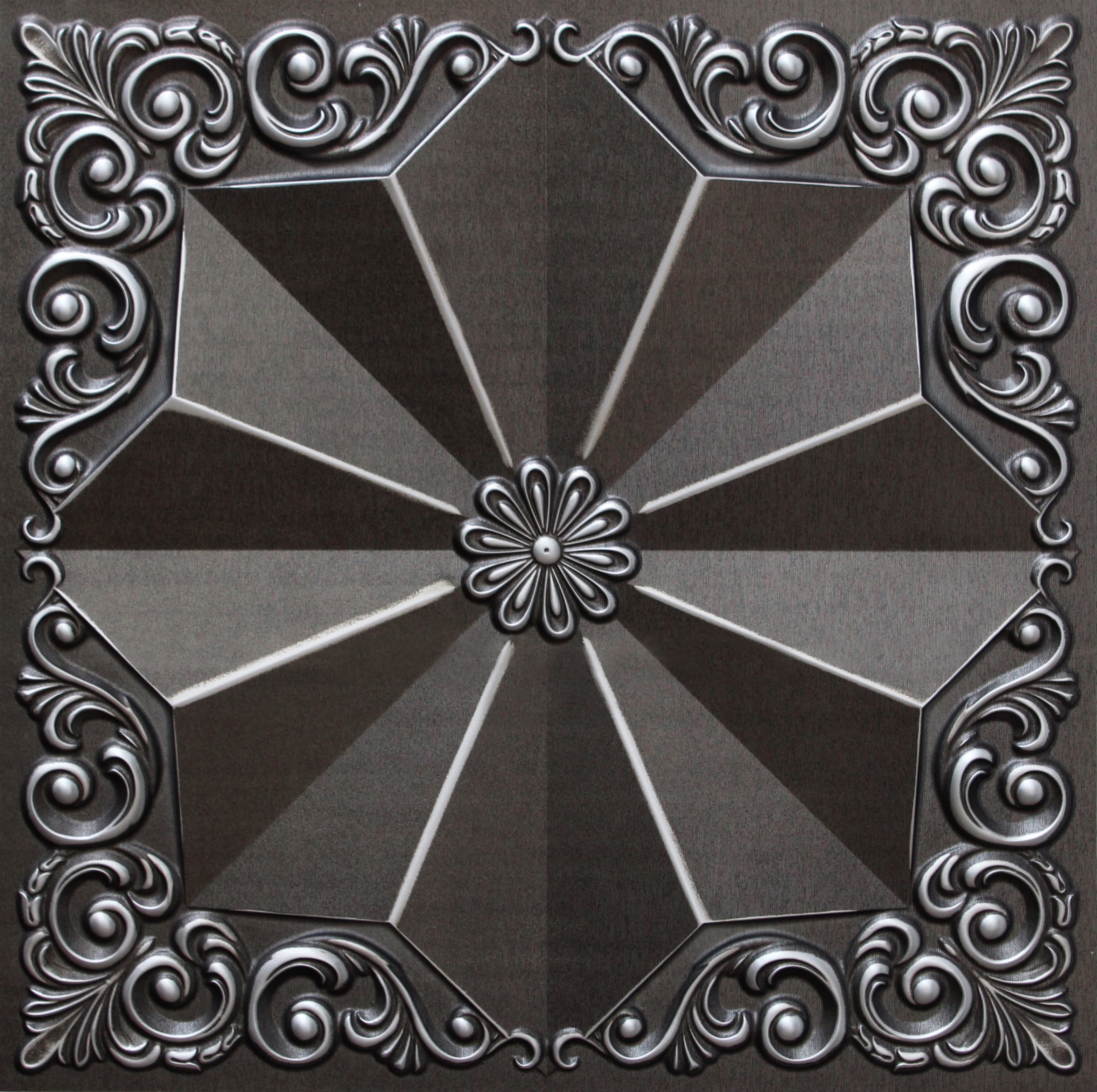 N142 Antique Silver panel