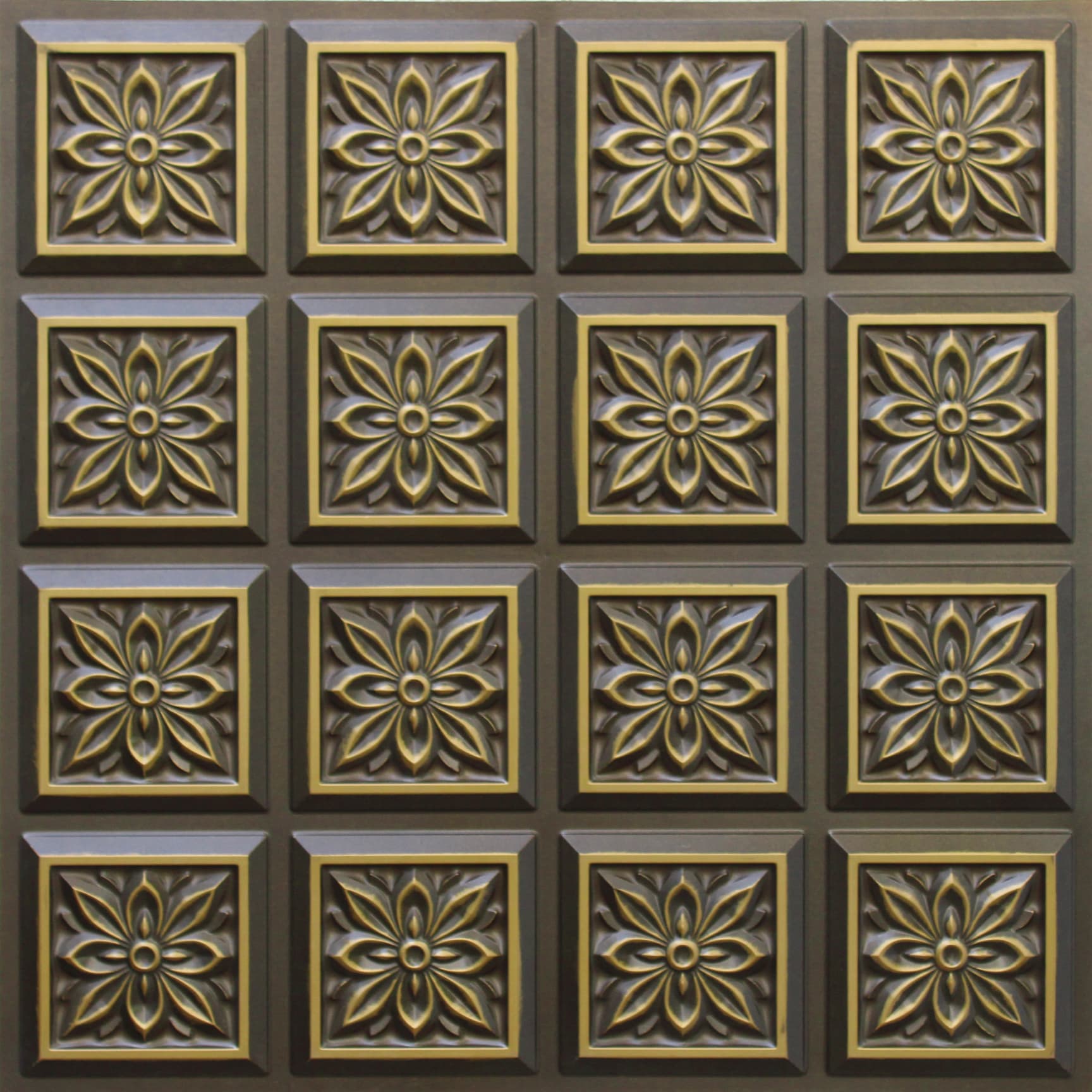 N150 Antique Brass panel