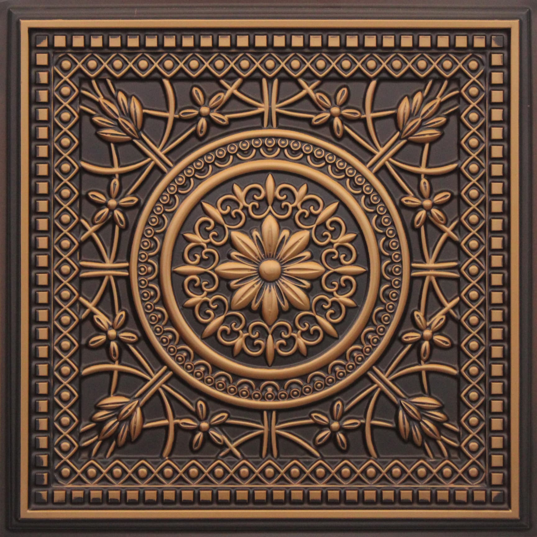 N160 Antique Gold panel